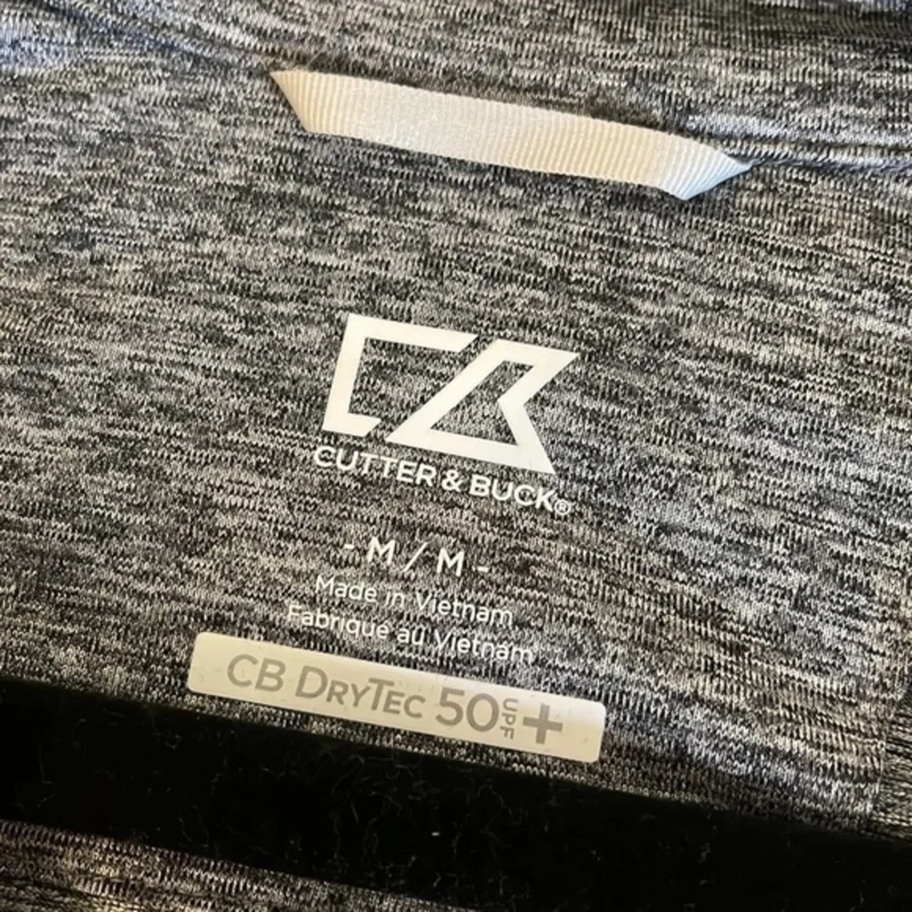Cutter & Buck Stealth Half Zip Pullover Men's Golf Athletic Pullover size M - Picture 8 of 9